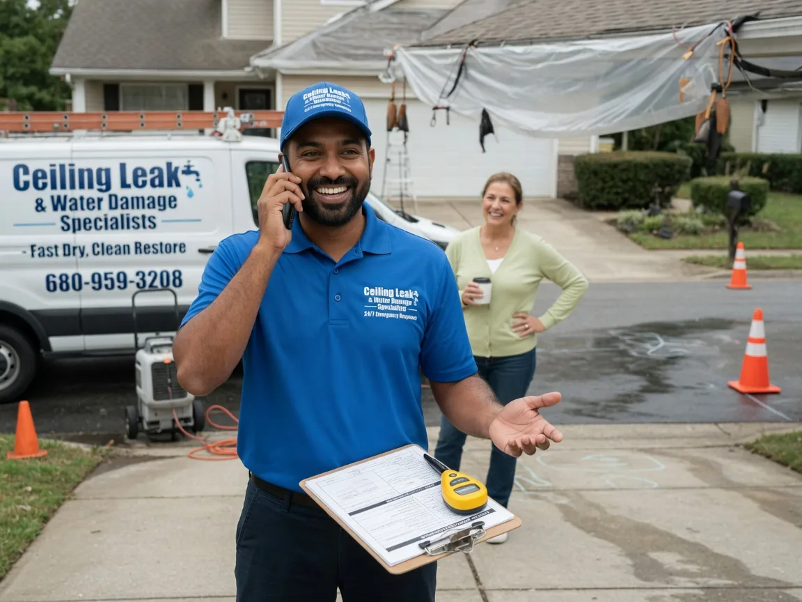Ceiling Leak Cleanup Hankins, NY FAQs